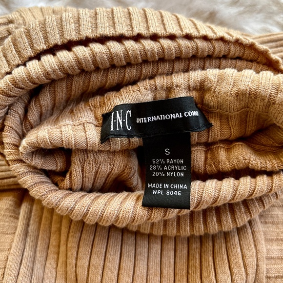 INC International Concepts Women's Ribbed Turtleneck (S) - Picture 5 of 6